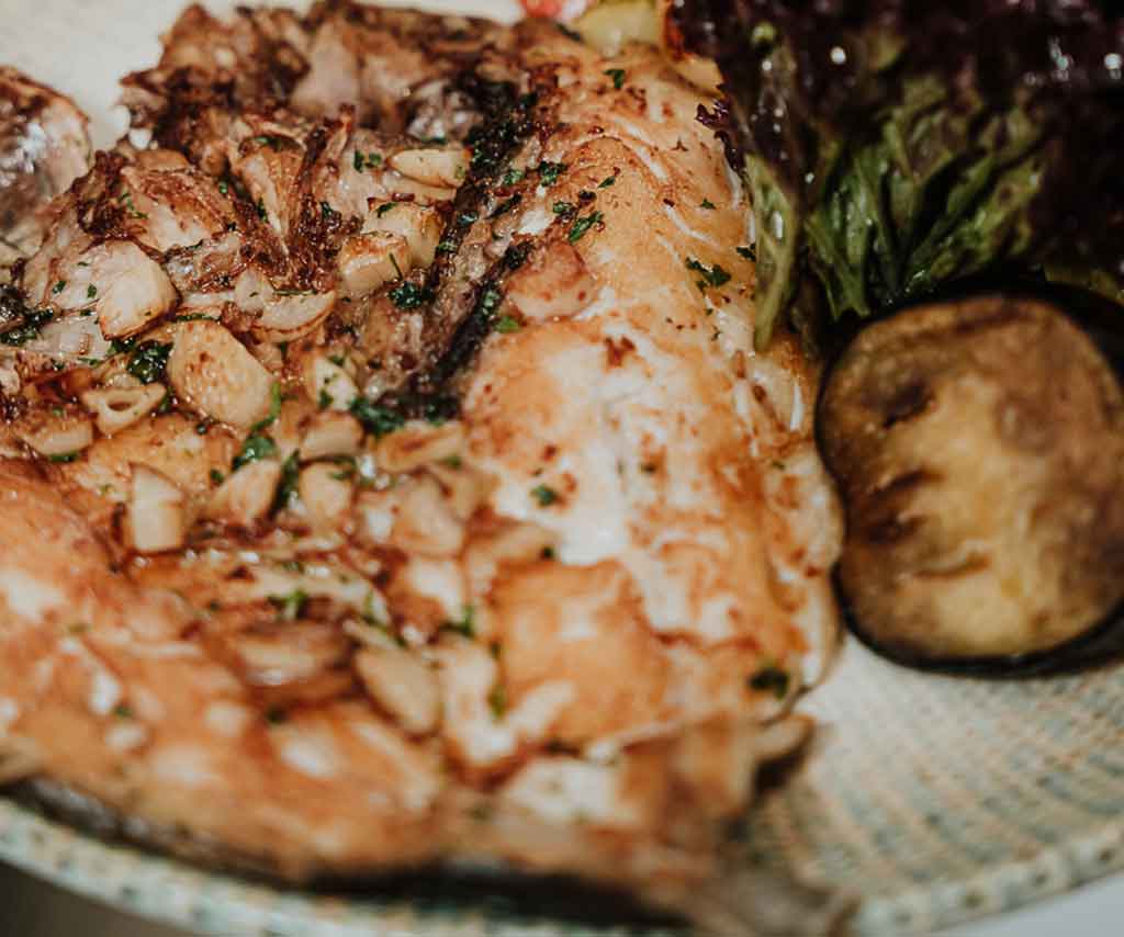 Premium meats and fresh fish