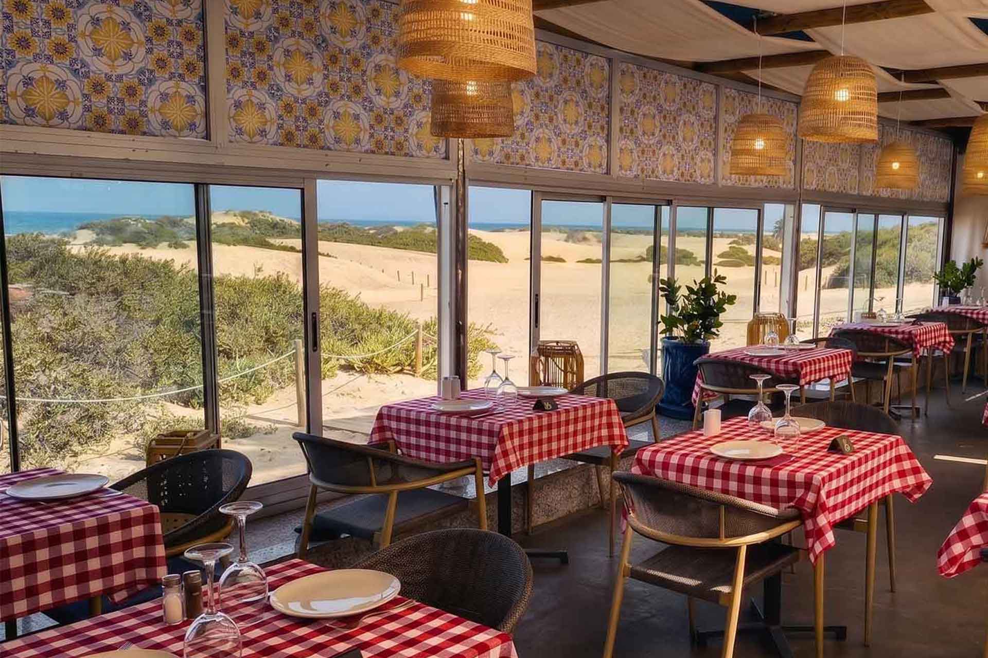 Overlooking the Maspalomas Dunes